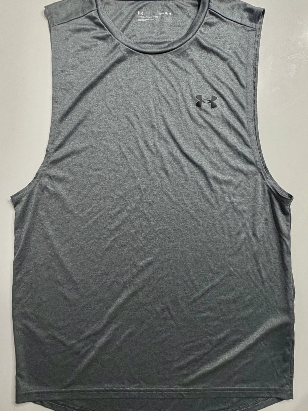 Under Armour Men’s Dark Gray Athletic Sleeveless Tank
